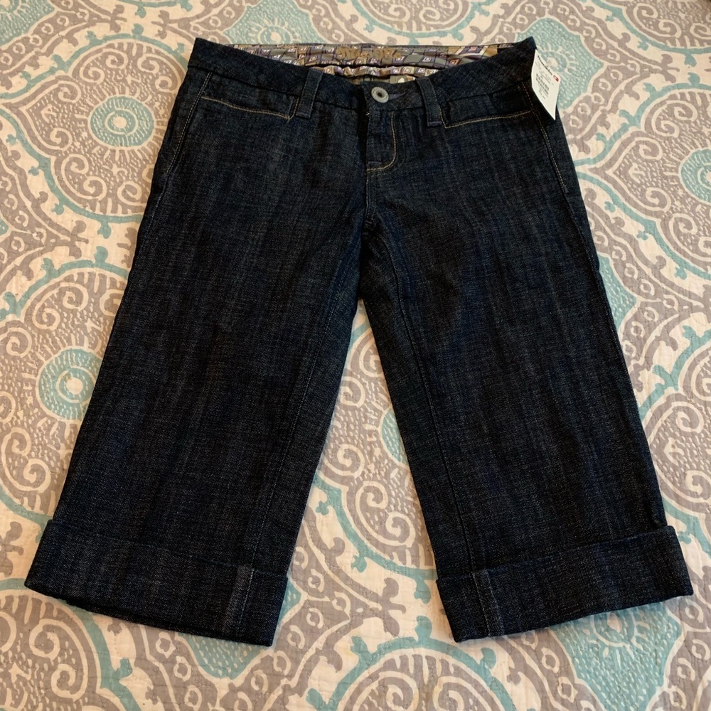 Miss Me Cuff Crop Jeans